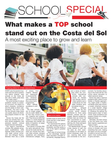chool Supplement Costa del Sol 13 – 19 November 2025 Issue 2106