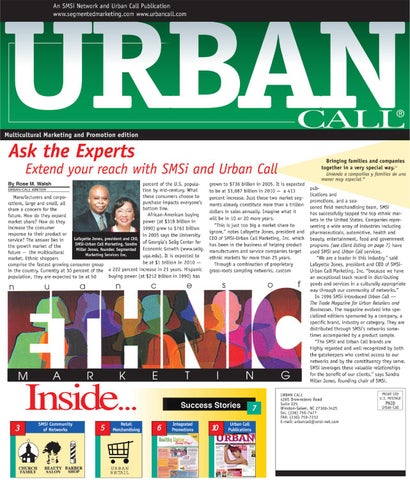 Urban Call Multicultural Marketing Edition