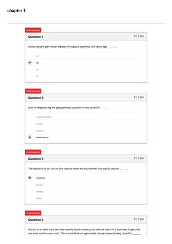 Test Bank For Psychology of Aging A Concise Exploration Sara J. Margolin