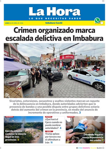 Imbabura - Carchi: 06 de abril, 2026