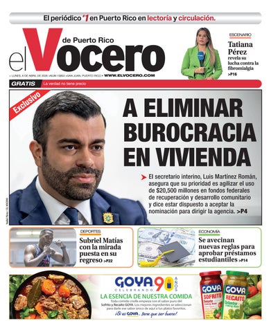 EL VOCERO | Edición lunes, 6 de abril de 2026
