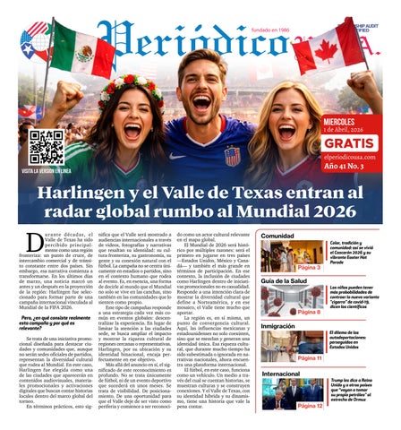 El Periódico USA, Miércoles 1 de Abril, 2026