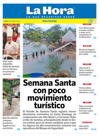 Santo Domingo: 06 de Abril, 2026