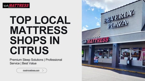 Find The Best Company to Buy a Mattress| MostlyMattress