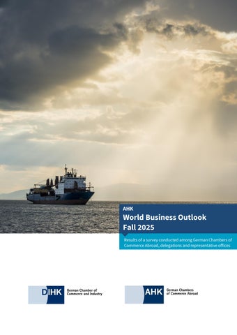 AHK World Business Outlook - Fall 2025