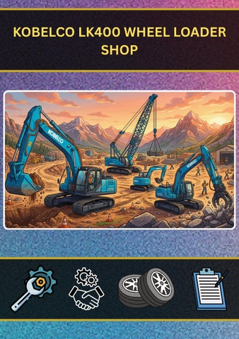KOBELCO LK400 WHEEL LOADER SHOP