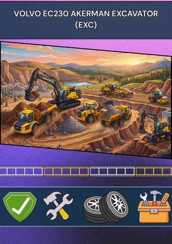 VOLVO EC230 AKERMAN EXCAVATOR (EXC)